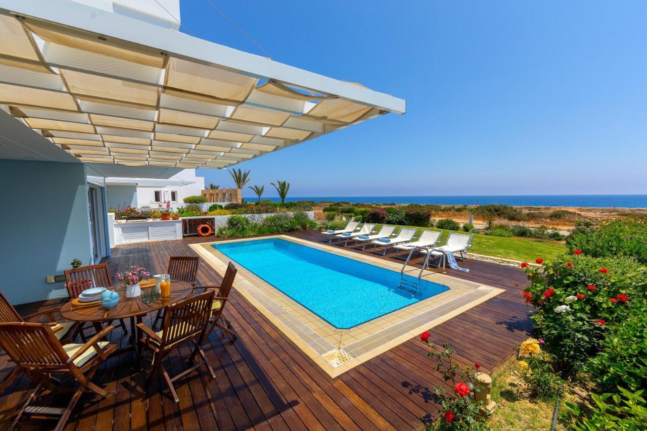 Protaras Beachfront Villa Alia المظهر الخارجي الصورة
