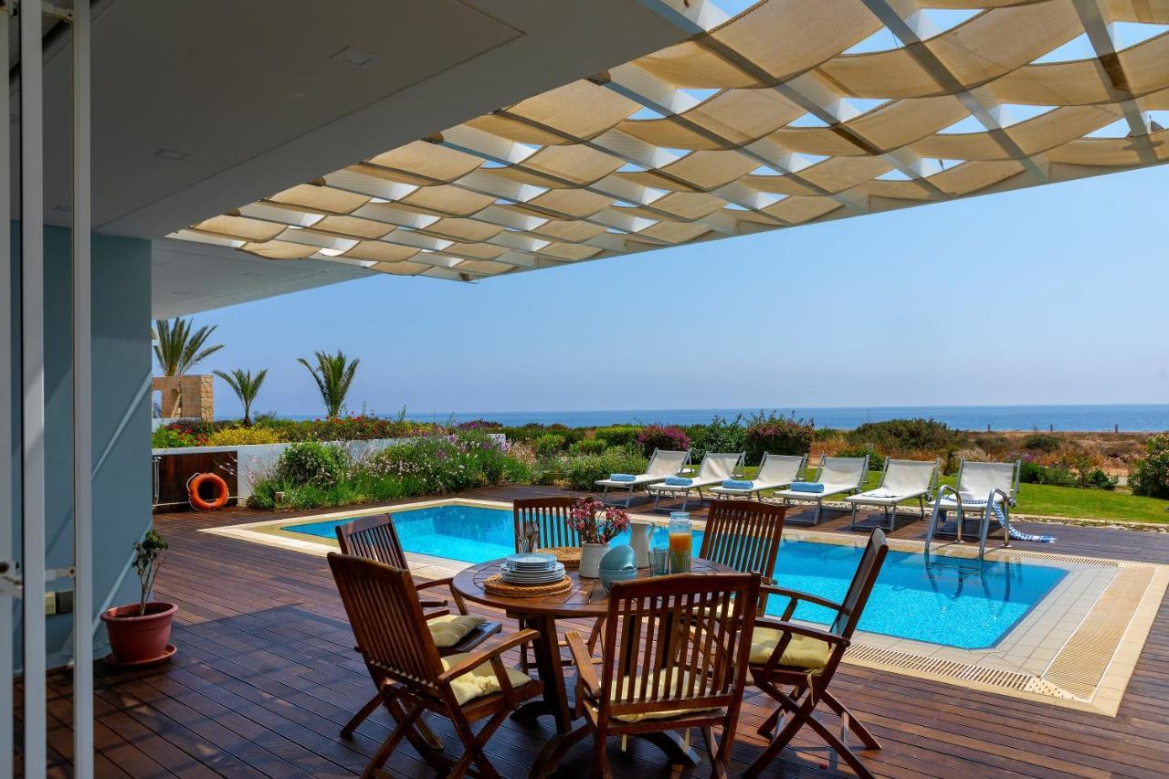 Protaras Beachfront Villa Alia المظهر الخارجي الصورة