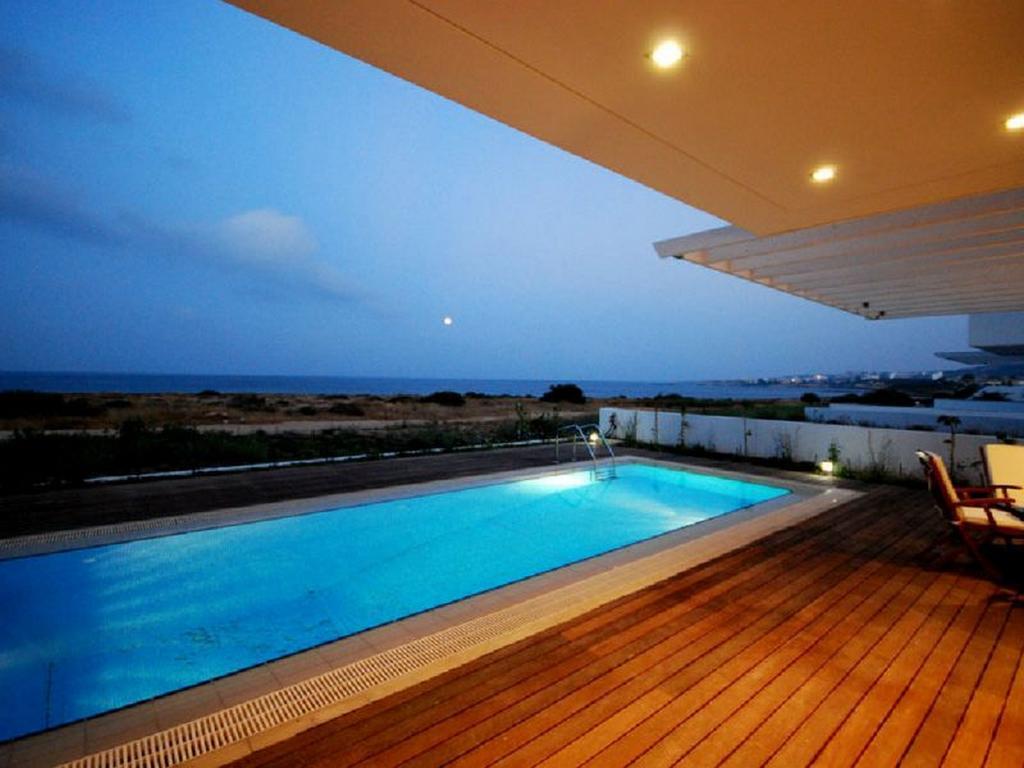 Protaras Beachfront Villa Alia المظهر الخارجي الصورة