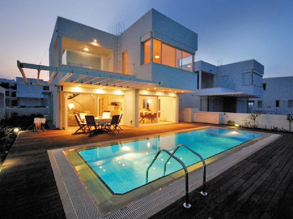 Protaras Beachfront Villa Alia المظهر الخارجي الصورة
